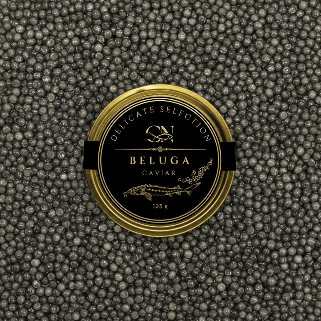 Beluga-Kaviar „Delicate Selection“ – Schweizer Premium-Kaviar – CaviarNoir.ch