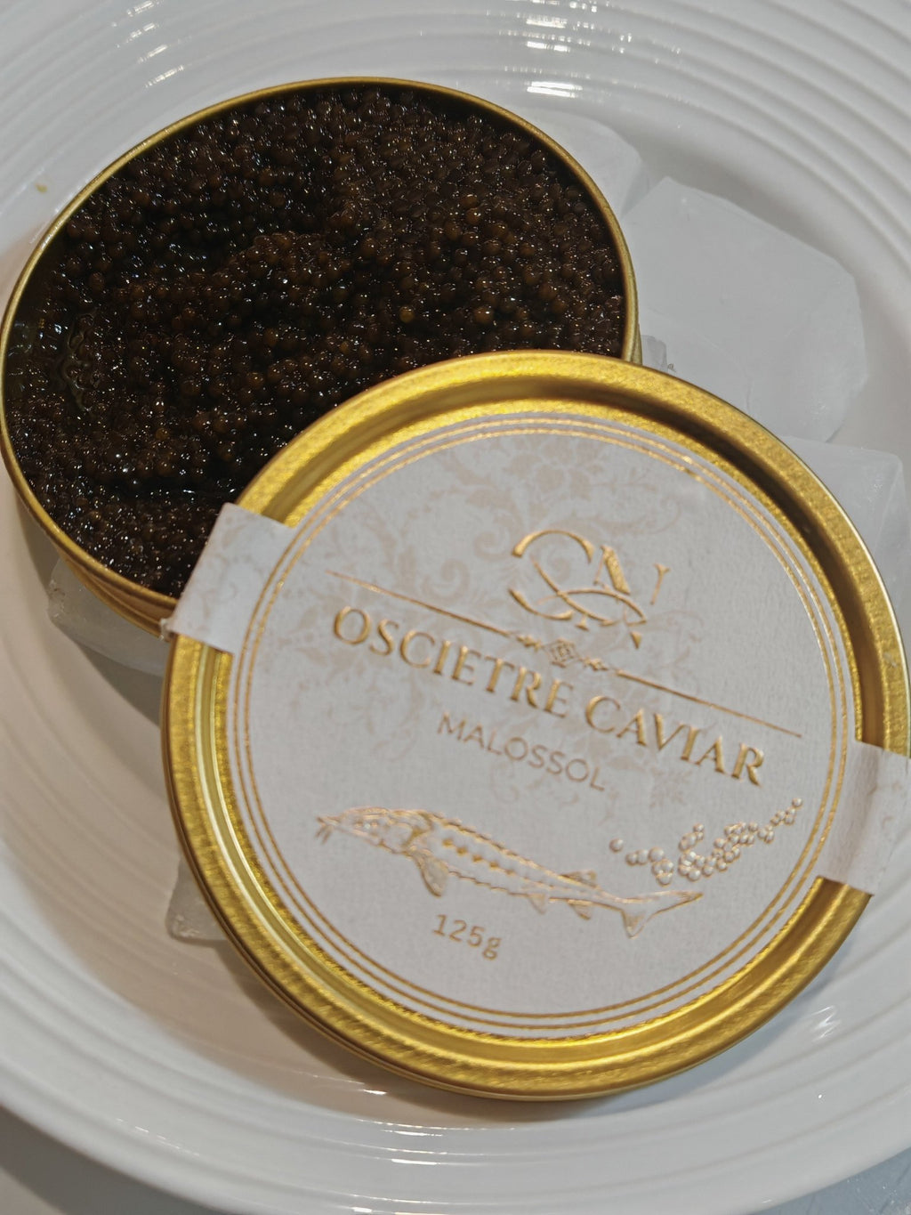 Osciètre Kaviar White Label — Schweizer Premium Kaviar — CaviarNoir.ch